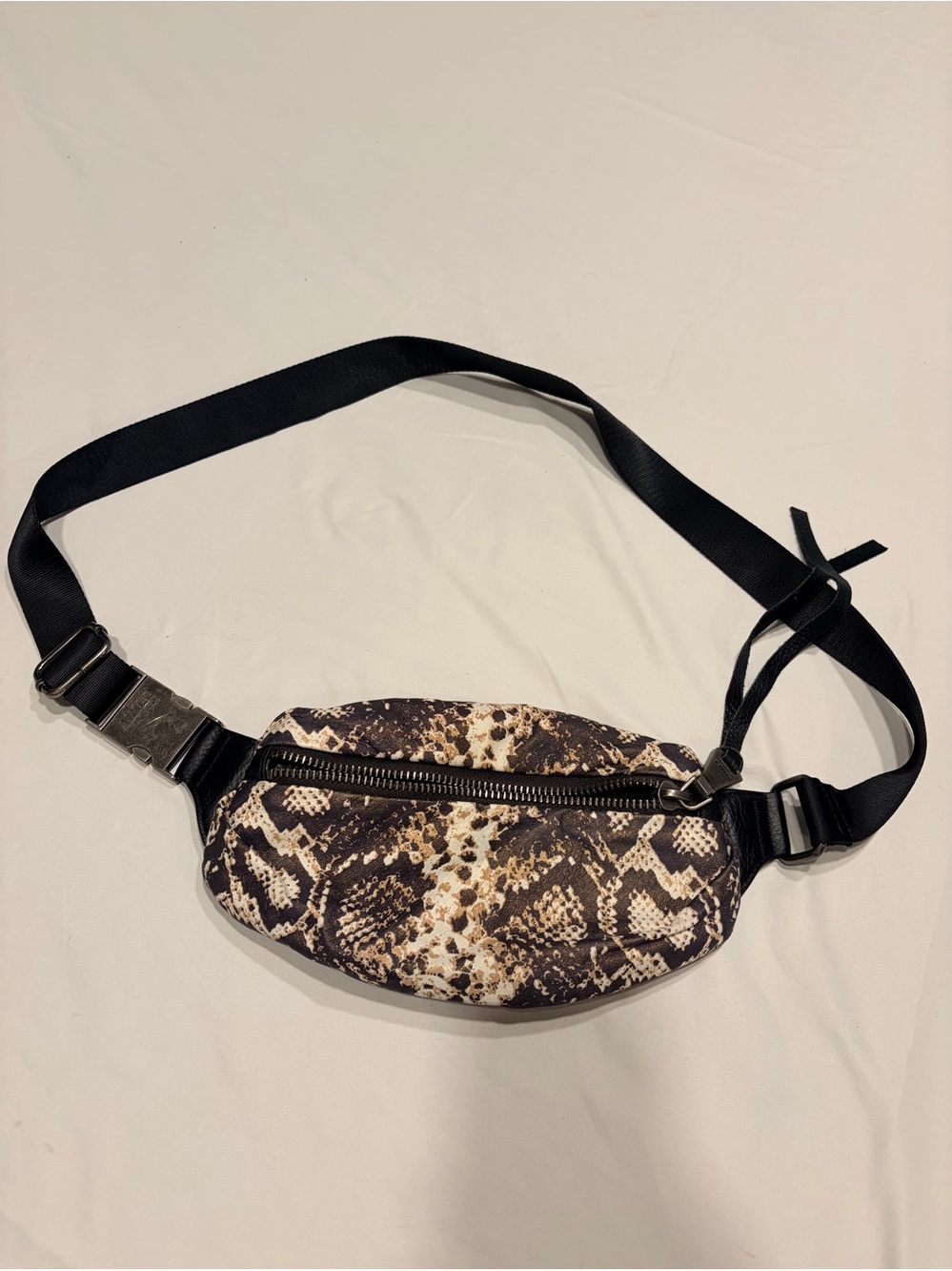 Aimee Kestenberg Milan Leather Bum Bag - Mystic Snake - like new